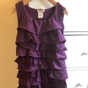 J Crew Crew Cuts Ruffle Party Dress
